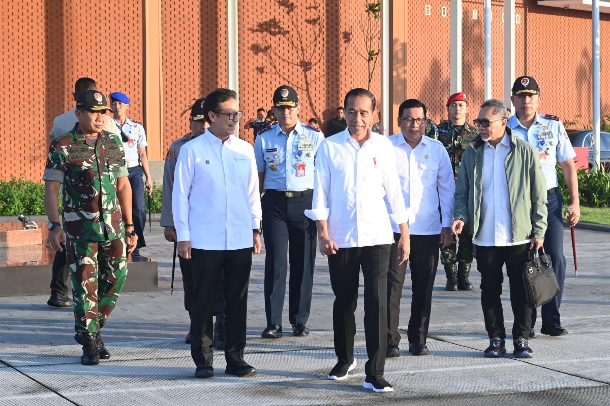 Presiden kunker ke Kalteng, tinjau pasar hingga RSUD