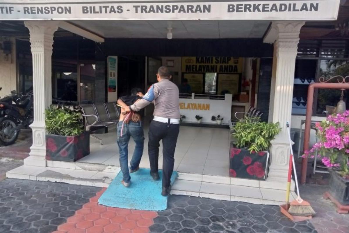 Satlantas Polresta Pekanbaru tangkap jambret saat beraksi