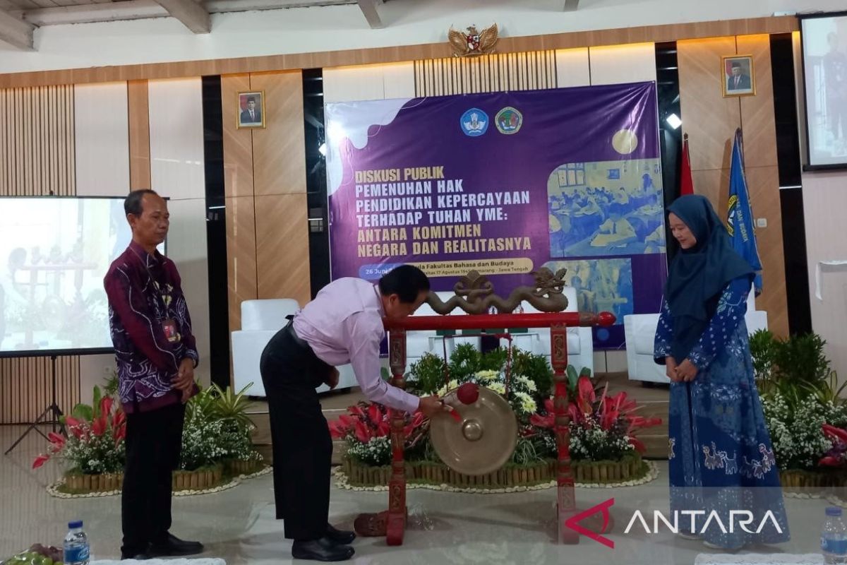 Untag  Semarang siap cetak guru pendidikan penghayat kepercayaan