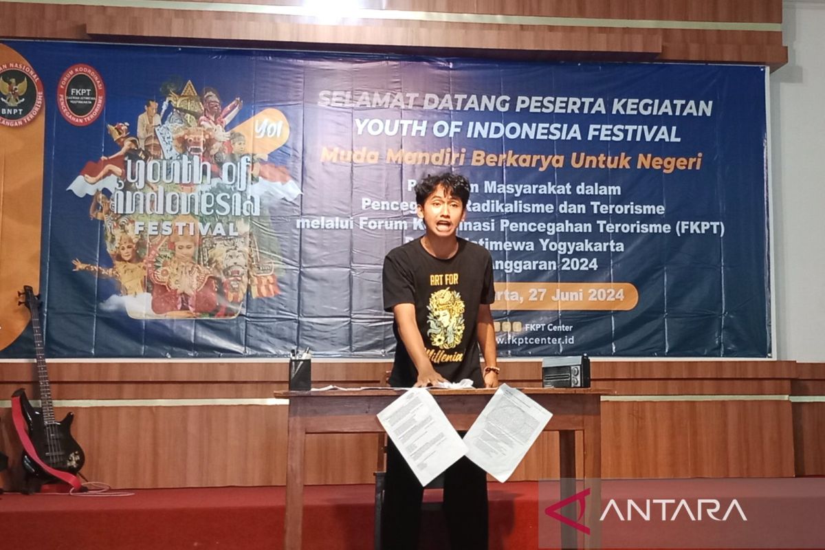 BNPT-FKPT DIY adakan "YOI" untuk melindungi pemuda dari radikalisme