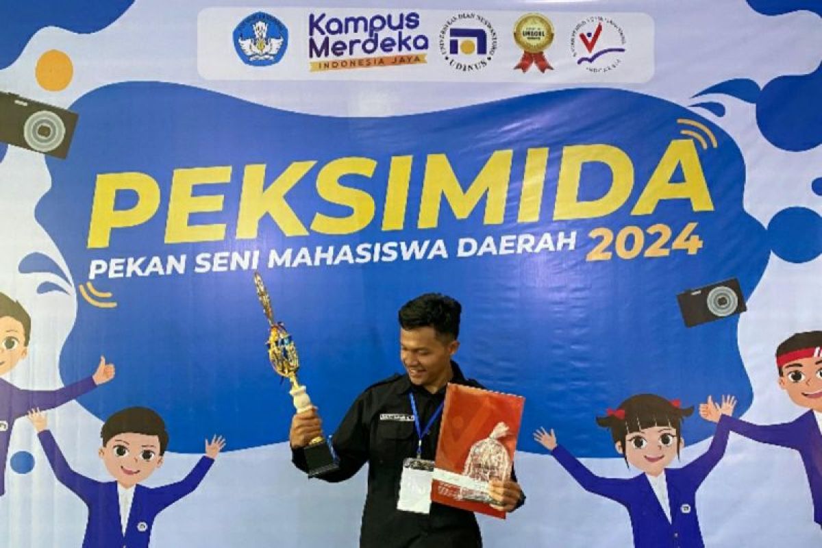 Hasan, mahasiswa Ilkom USM, wakili Jateng di Peksiminas Tangkai Fotografi