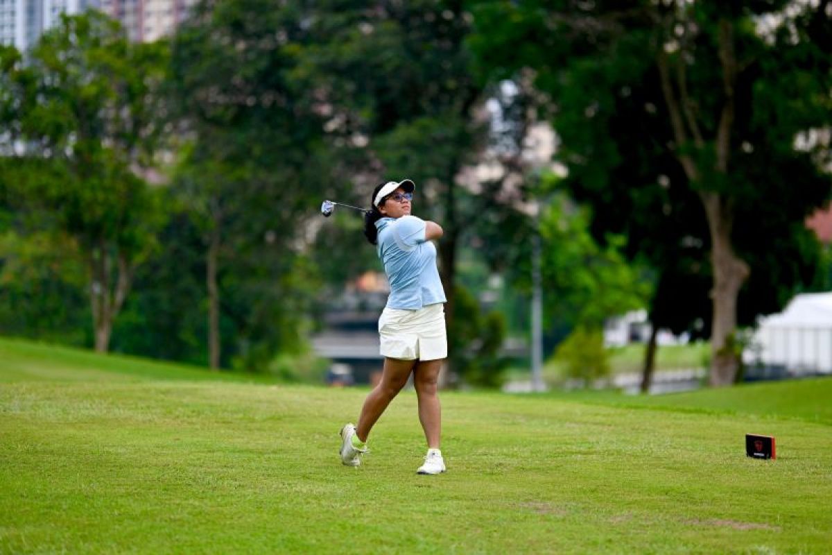 Pegolf putri PON Lampung raih medali perak di Indonesia Amateur Golf Championship