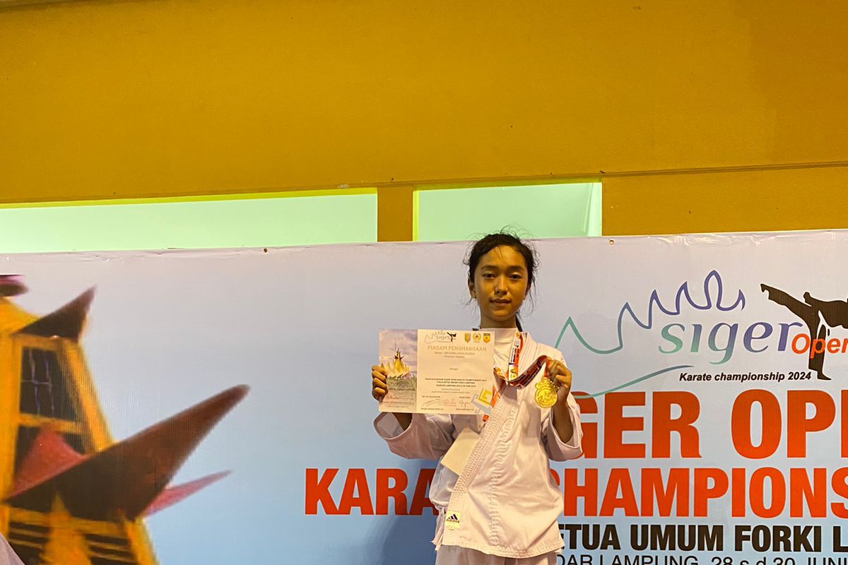 Siswa SDN 3 Perum Way Kandis raih juara I piala Ketua Umum Forki