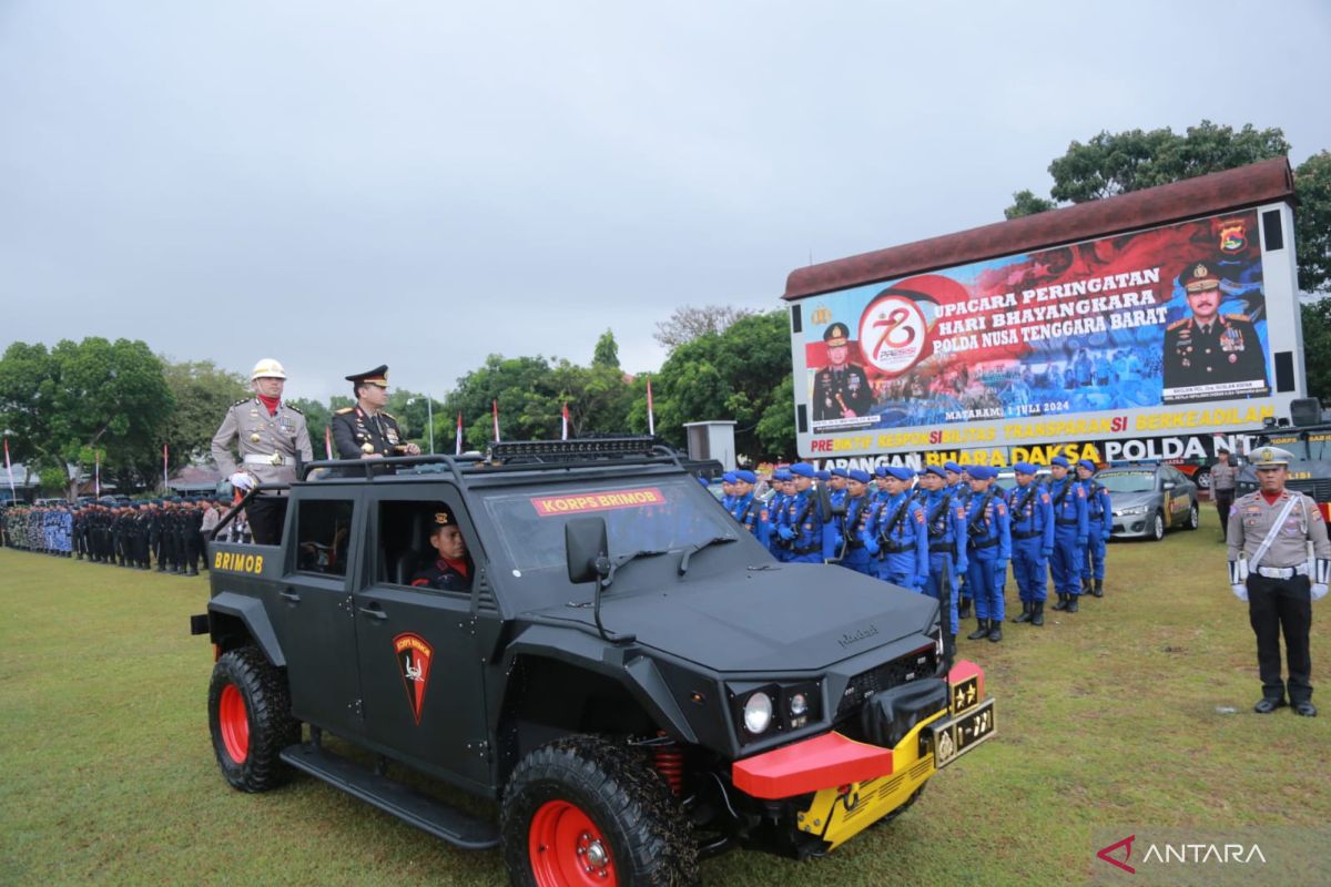 Kapolda NTB tegaskan Polri harus lebih profesional jalankan tugas