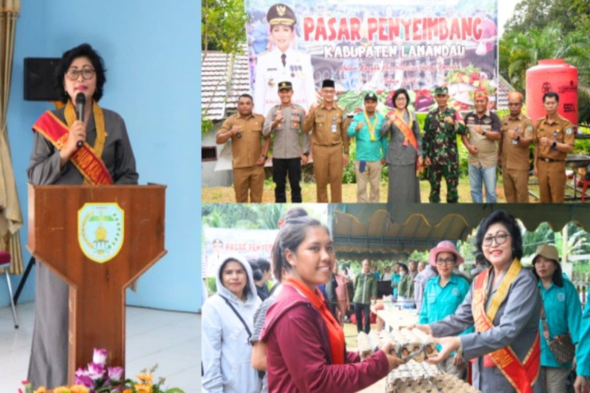 Pasar penyeimbang jangkau masyarakat di wilayah Delang