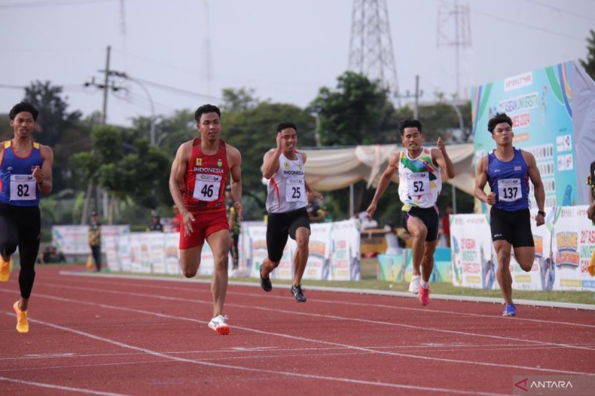 Pelari Zohri gaet emas 100 meter putra AUG 2024