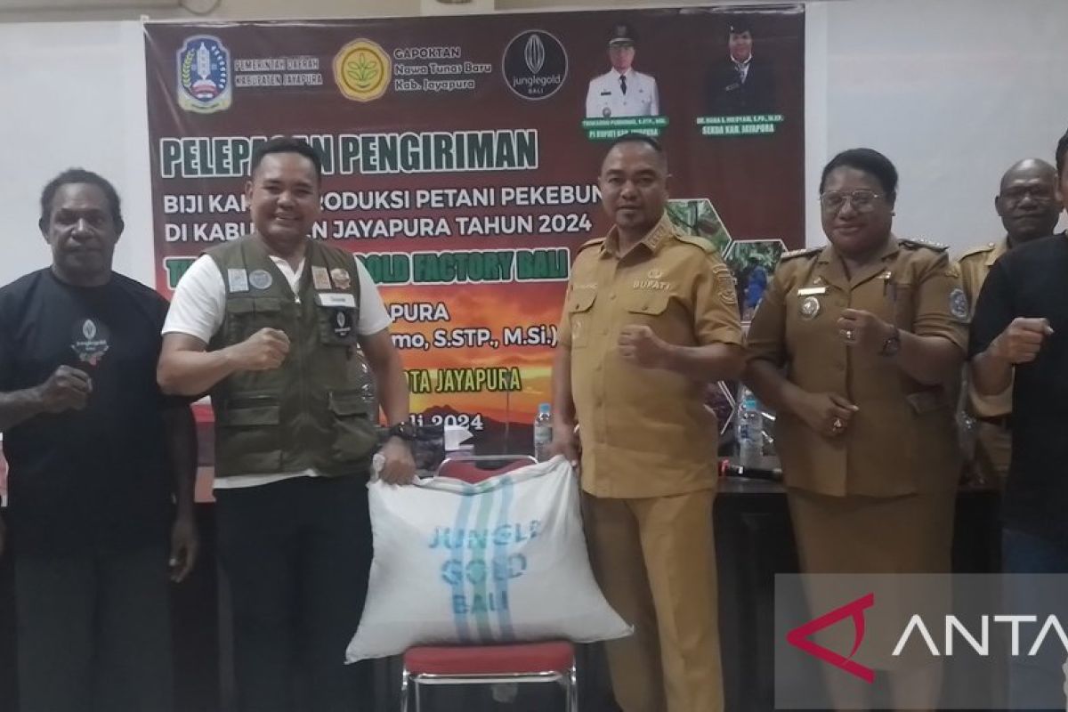 Pemkab Jayapura kirim empat ton biji kakao ke Bali