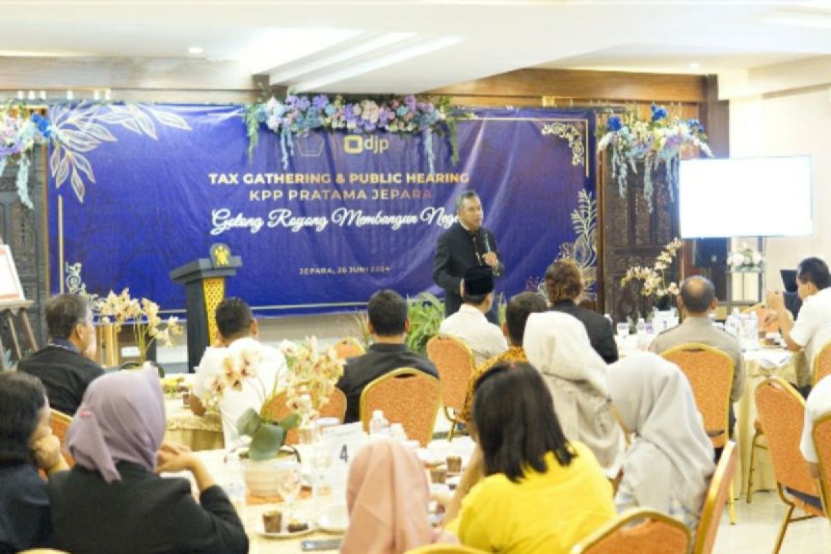 KPP Pratama Jepara gelar "Tax Gathering dan Public Hearing"