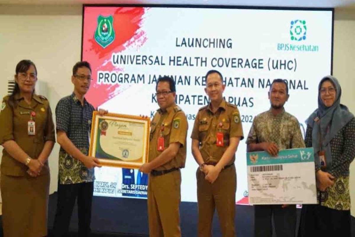 Seluruh penduduk Kapuas terlindungi JKN, PJ Bupati luncurkan UHC