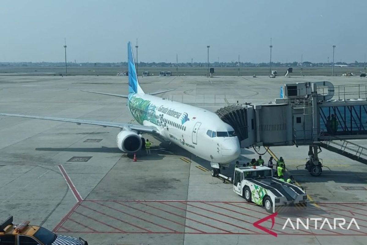 Garuda Indonesia alami "delay" membuat jamaah tertahan 28 jam