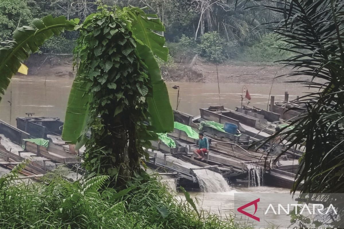 Usaha diduga ilegal di sepanjang Sungai Indragiri menjamur tanpa tersentuh hukum