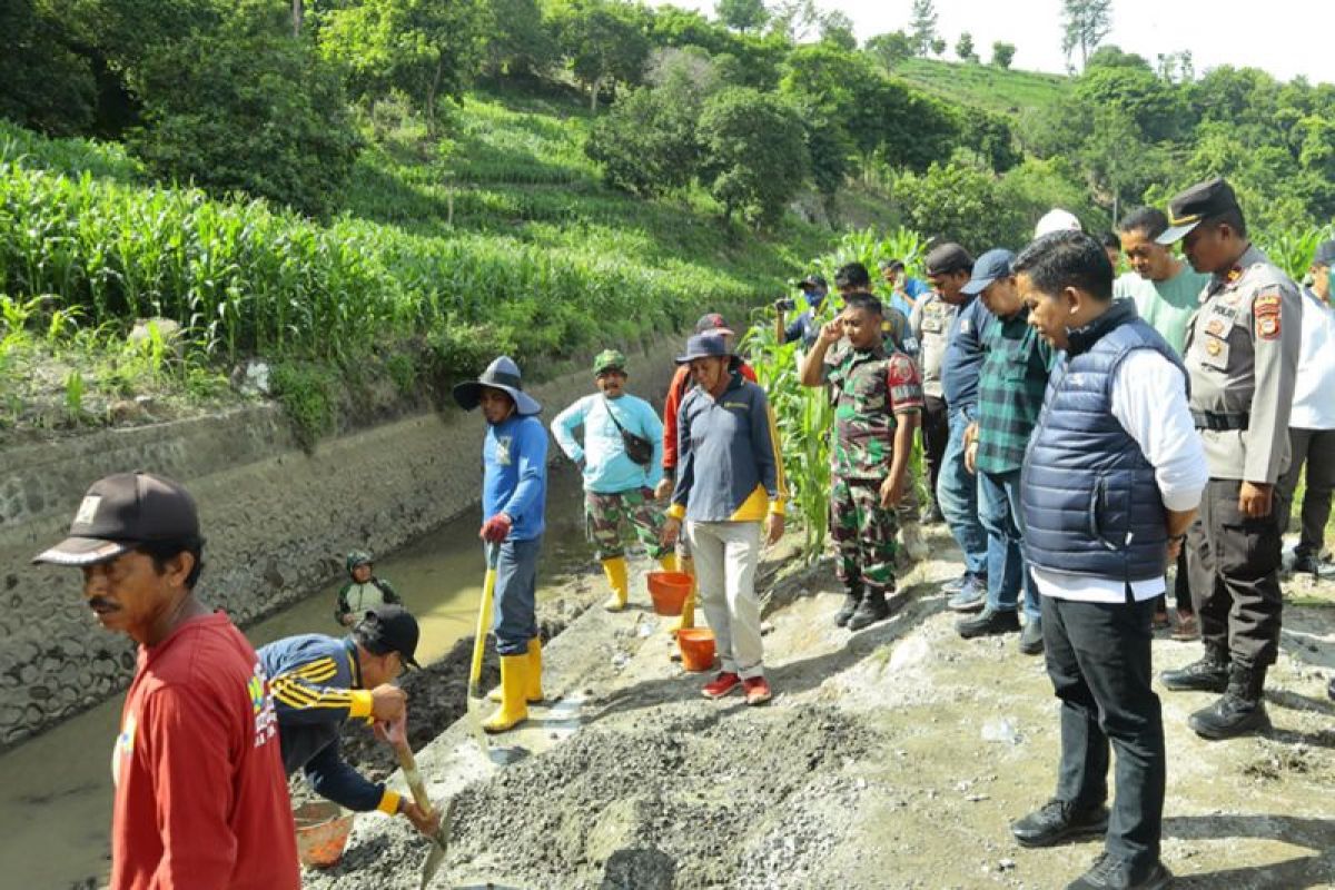 Pemkab Jeneponto berharap pemerintah pusat bantu perbaiki kerusakan Jaringan Irigasi Karalloe