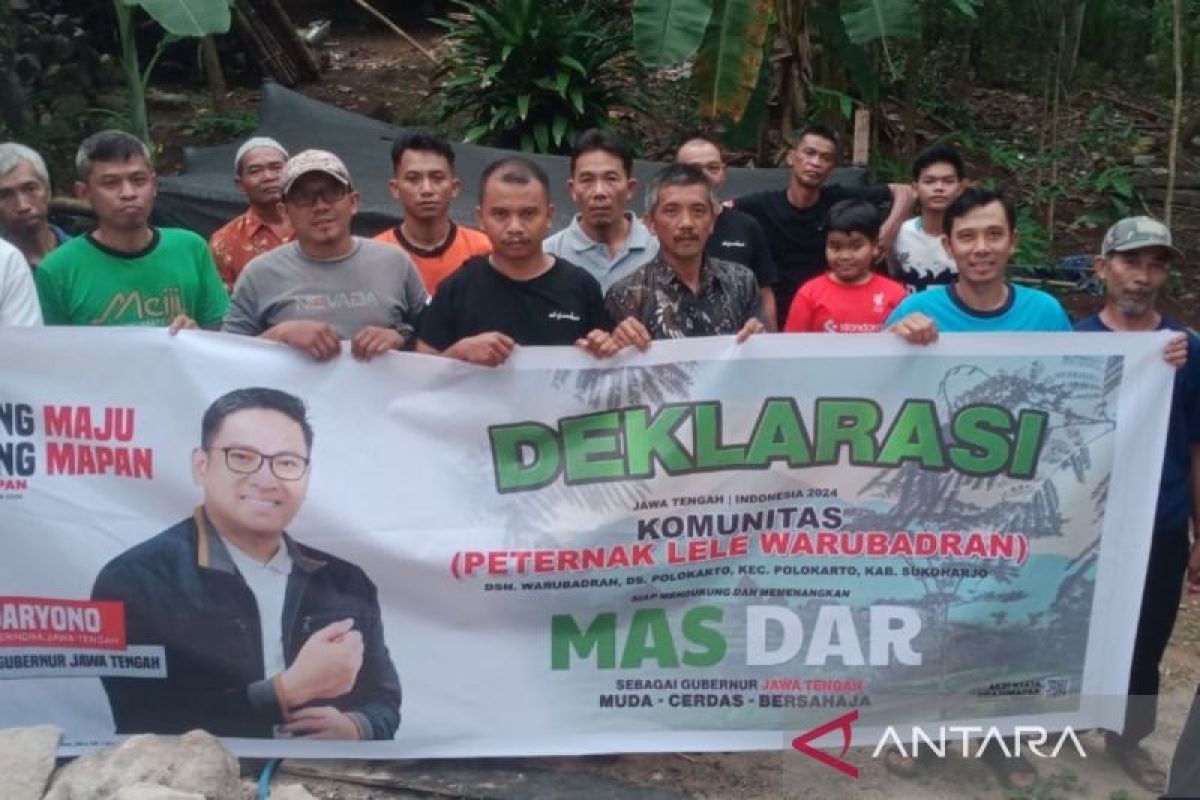 Ketua DPD Gerindra Jateng  kantongi dukungan dari kalangan petani