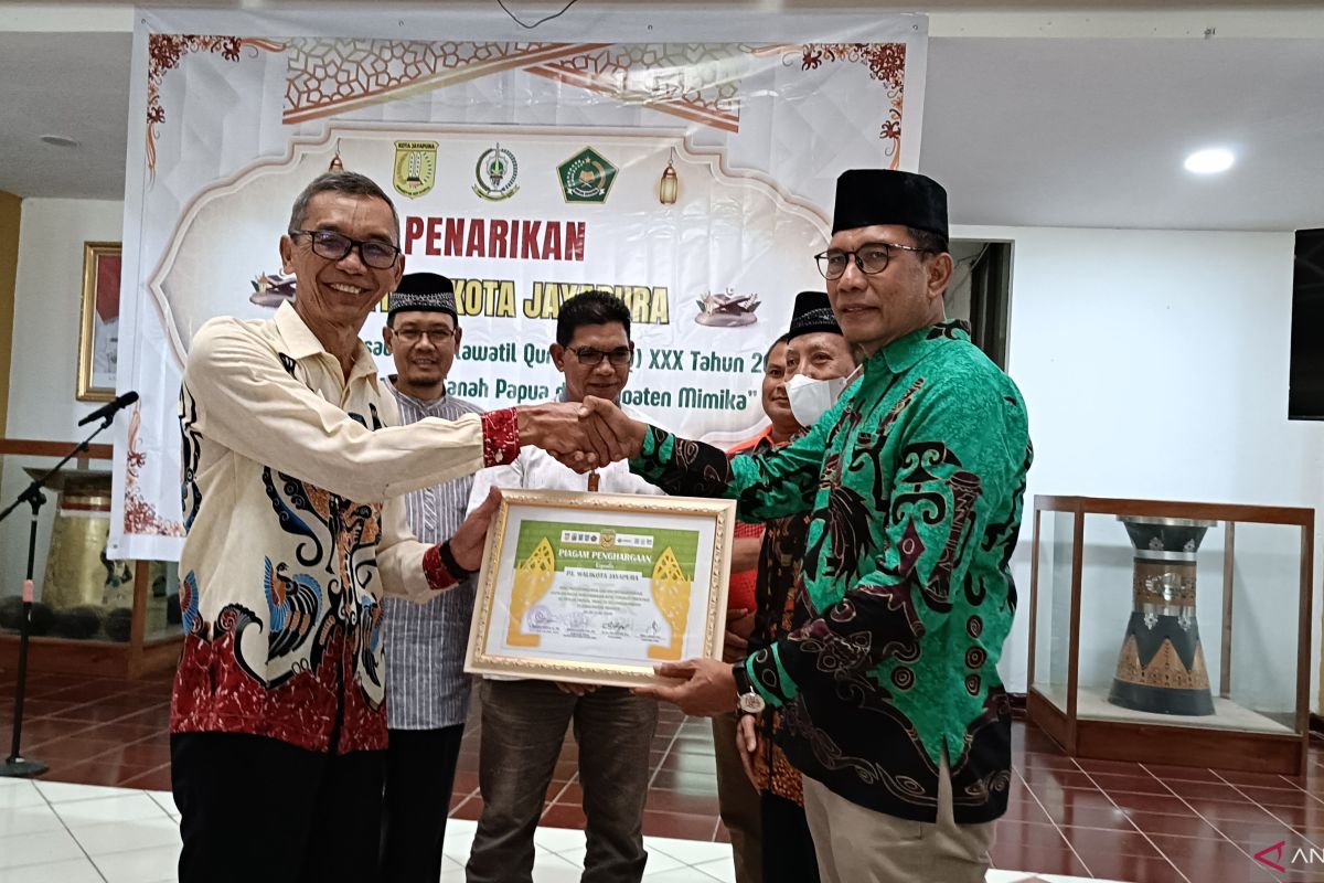 Kafilah Kota Jayapura juara dua MTQ XXX tingkat provinsi Papua