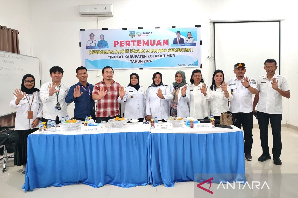 Desiminasiaudit kasus stuntingdi Kolaka Timur tahun 2024