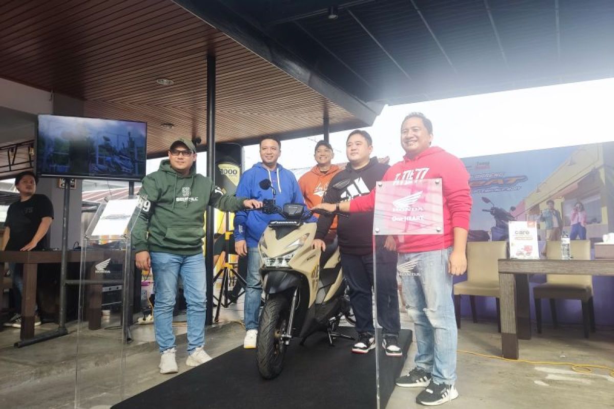 DAW kenalkan All New Honda BeAT  desain dan fitur keamanan baru di Manado