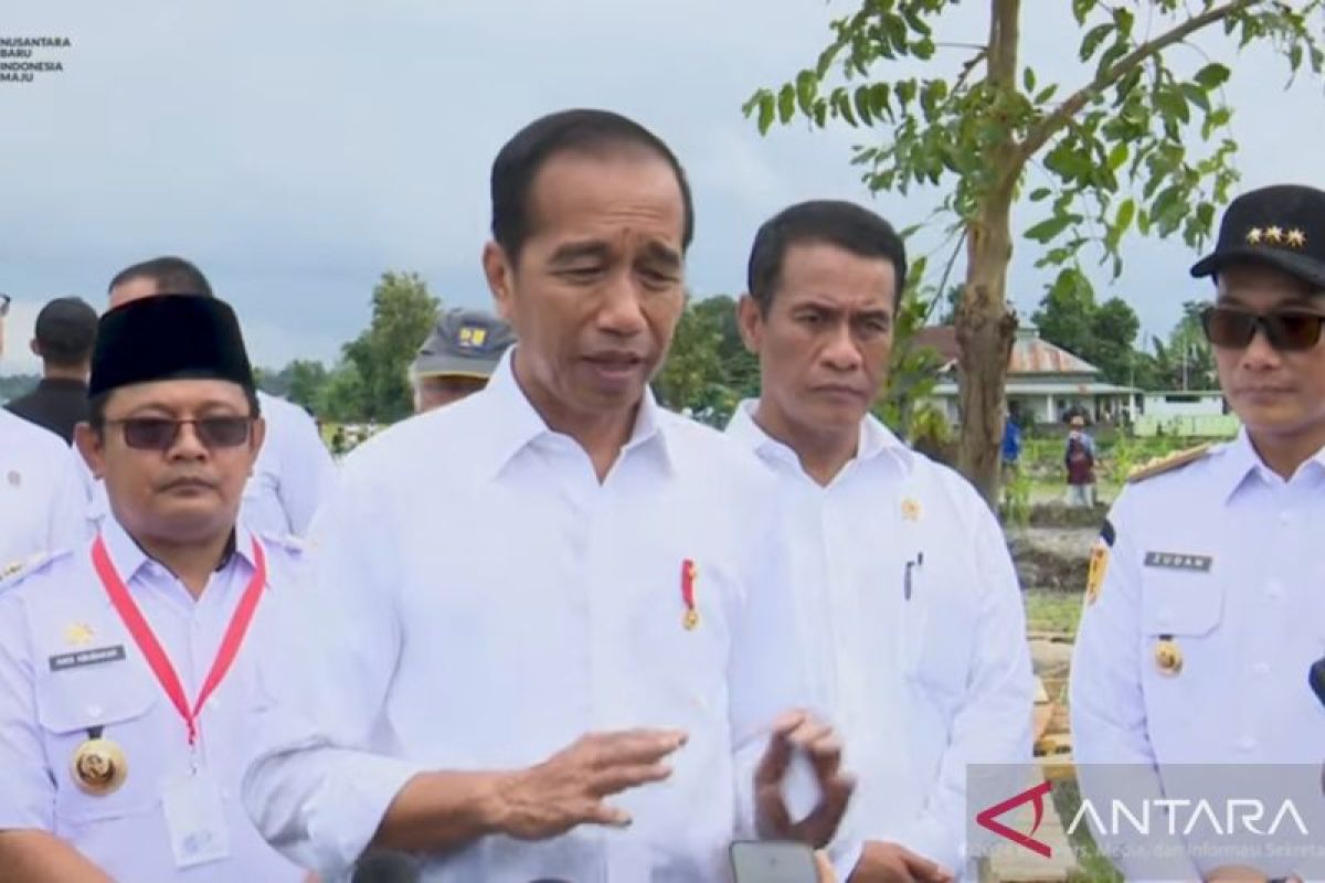 Presiden Jokowi : Swasembada pangan proses yang panjang karena tantangan iklim