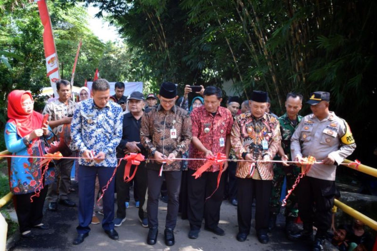 Pembangunan Jembatan Kali Reja dukung mobilitas warga