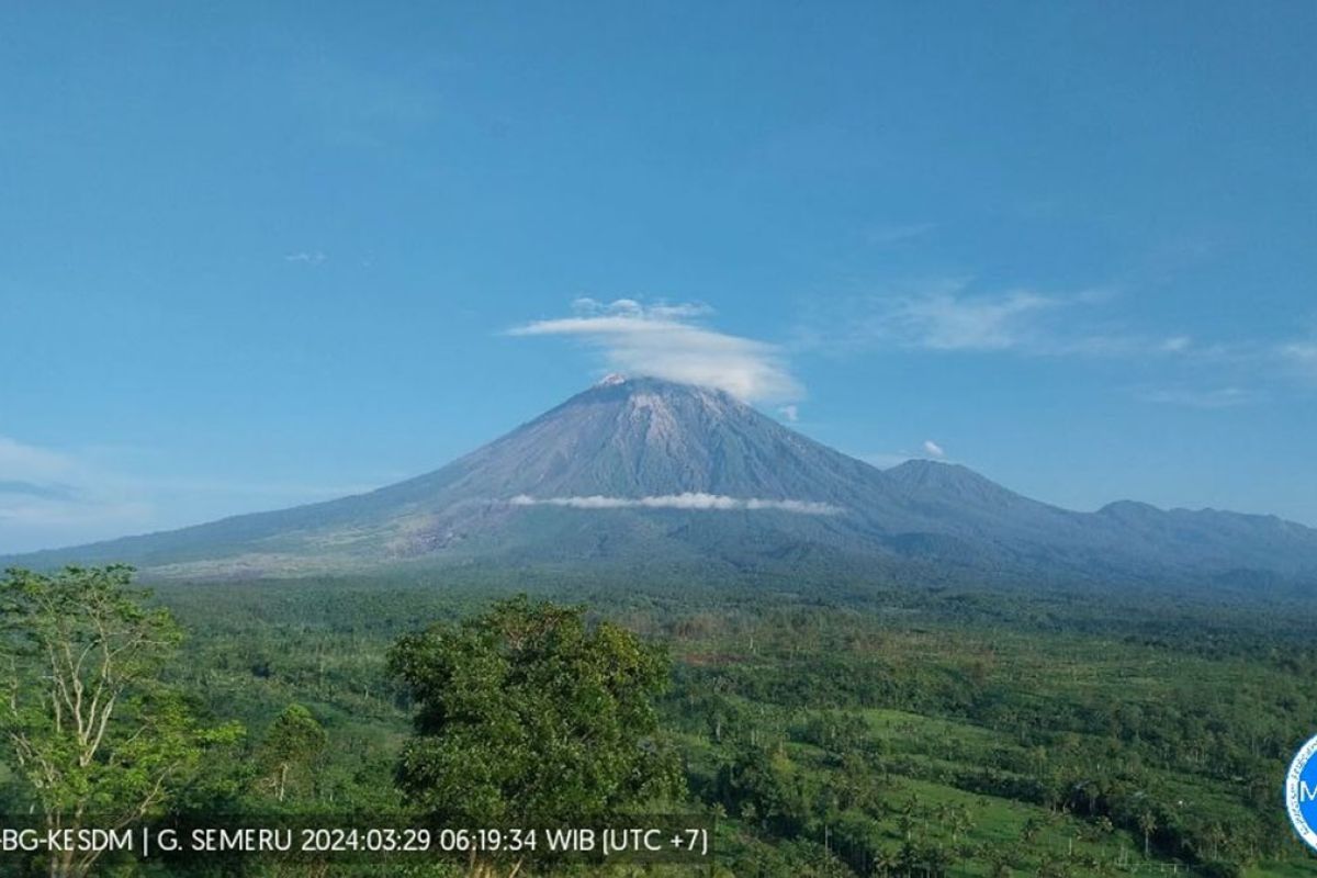 PVMBG sebut gempa letusan masih mendominasi aktivitas Gunung Semeru di Lumajang