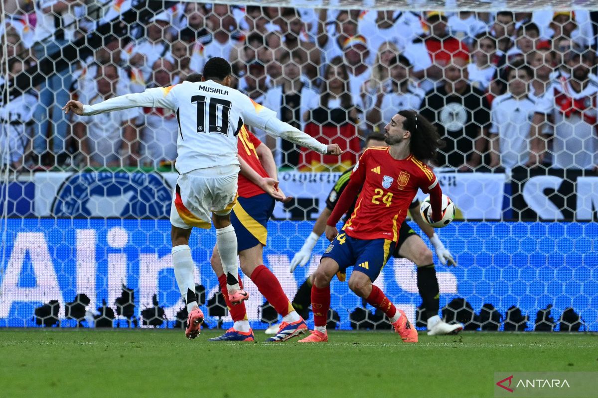 Pelatih Timnas Jerman nilai wasit sedikit berpihak pada Spanyol