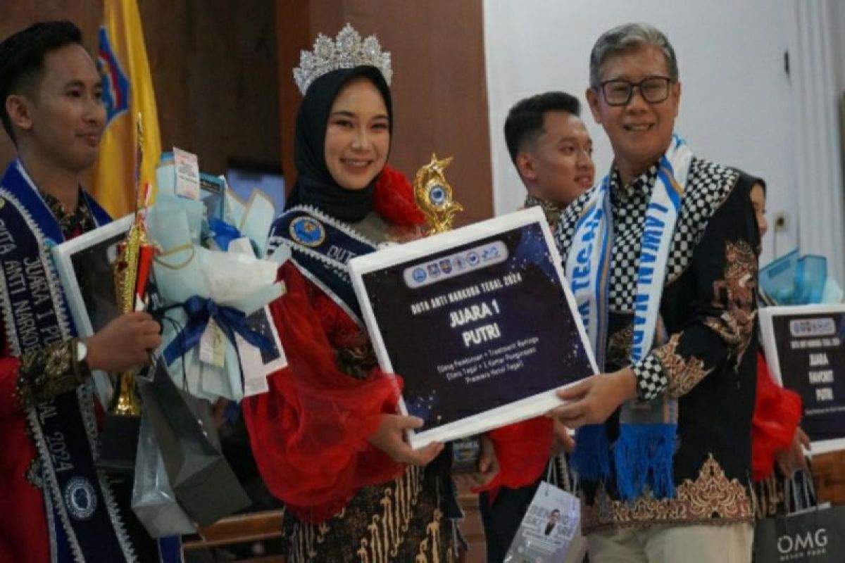 Azriel Putra dan Eka Wati jadi Duta Anti Narkoba Tegal 2024