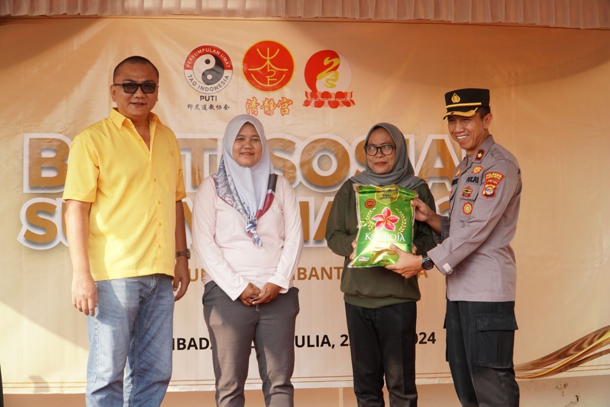 Kapolda Lampung apresiasi bakti sosial Suci Mulia 2024