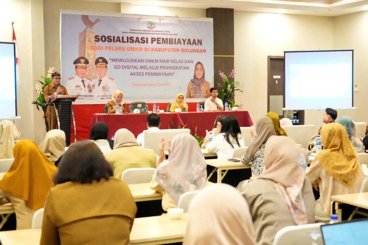 Pemprov Kaltara Sosialisasi Pembiayaan Pelaku UMKM