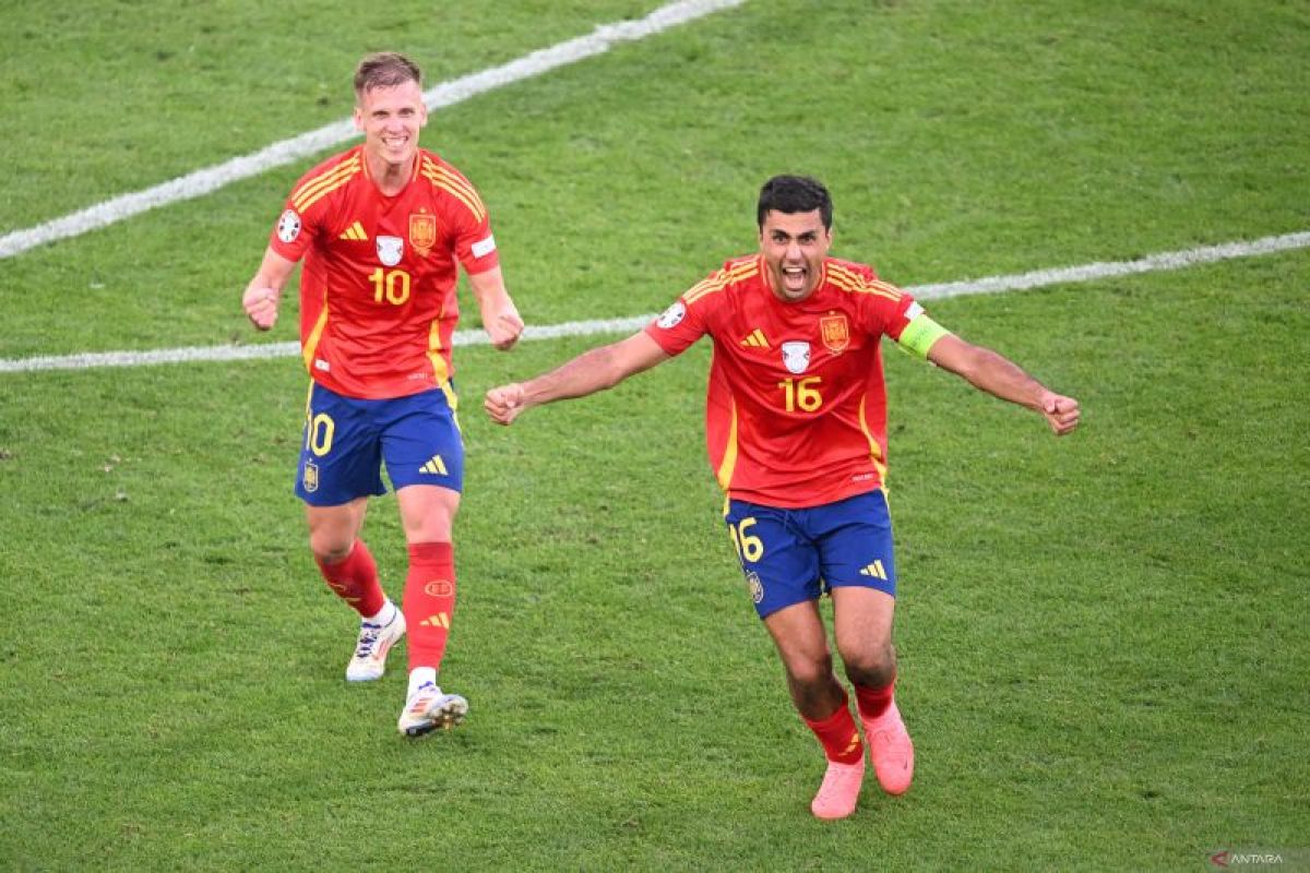 Rodri tegaskan Spanyol tidak takut hadapi Prancis di semifinal Euro