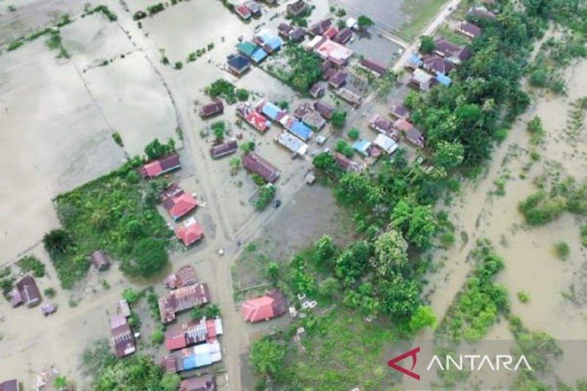 Enam desa di Konawe Selatan  terdampak banjir dan tanah longsor