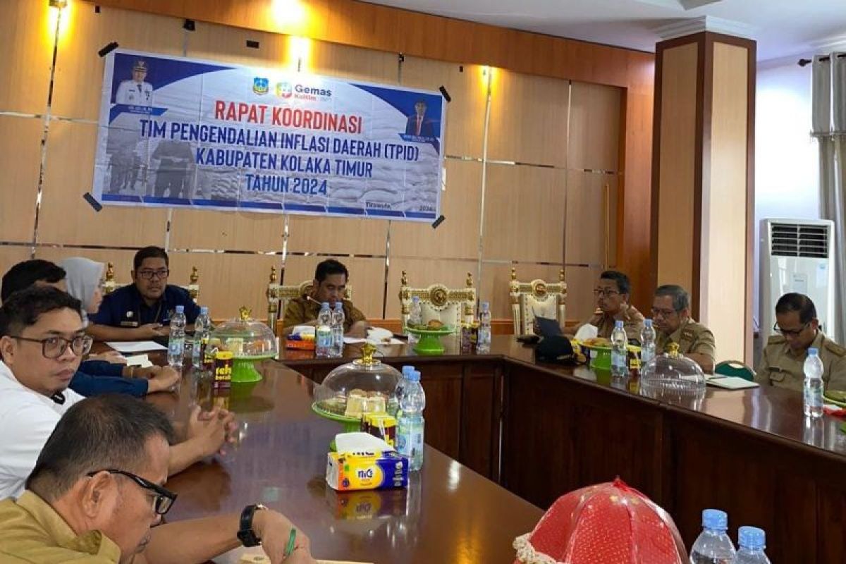 Pemkab Koltim gelar Rakor TPID bahas pengendalian inflasi