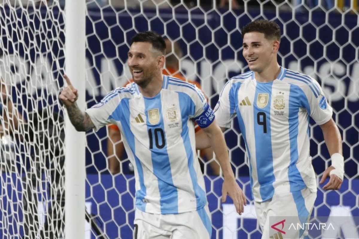 Argentina ke final Copa America usai singkirkan Kanada 2-0