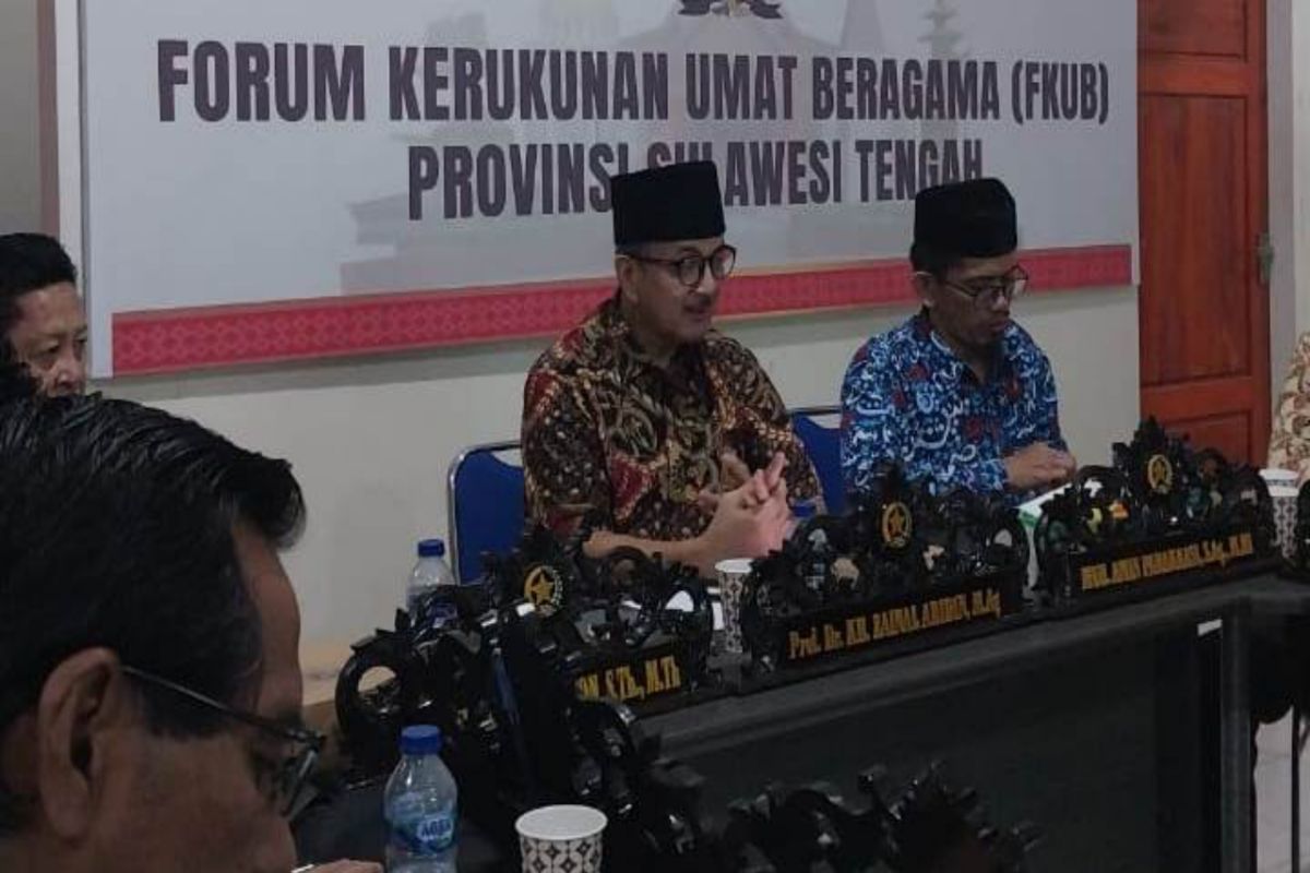 FKUB Sulteng gencarkan sosialisasi moderasi beragama dalam merawat kerukunan