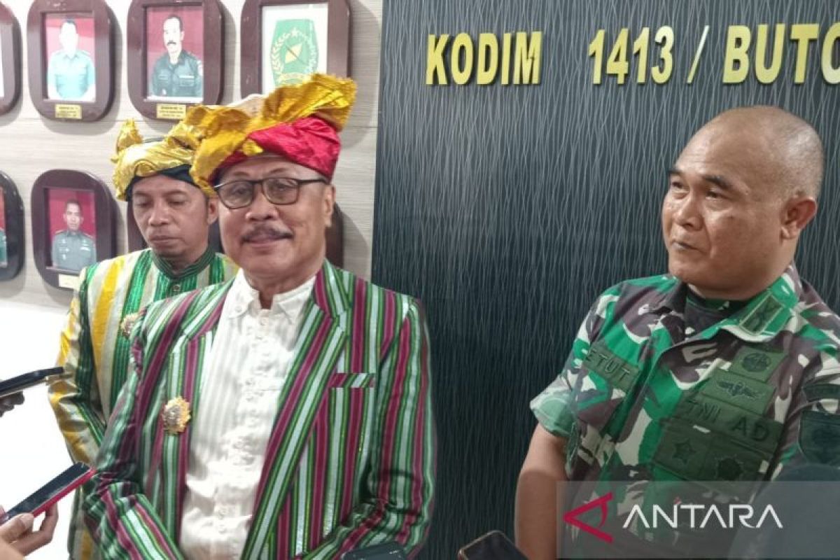 Kodim 1413 amankan meriam eks Kesultanan Buton