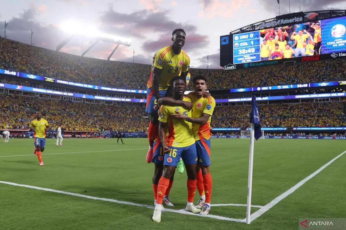 Kolombia ke final setelah mengalahkan Uruguay 1-0