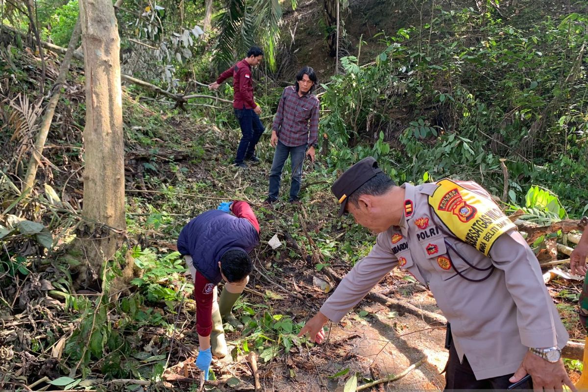 Polisi Musi Rawas dalami kasus penemuan kerangka di kebun warga