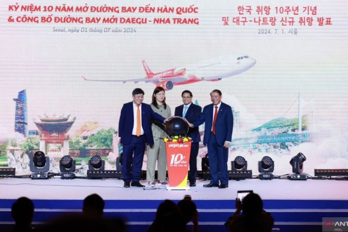 Vietjet umumkan rute penerbangan baru ke China dan Korea Selatan