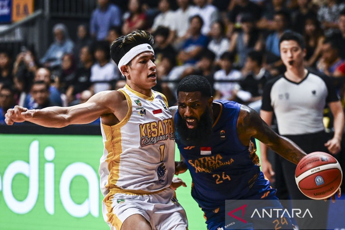 Satria Muda kalahkan Kesatria 90-64 di Game 1 Playoff IBL