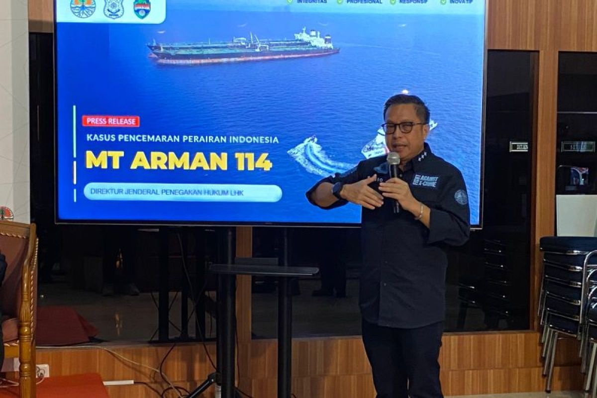 Vonis MT Arman 114 pelajaran bagi kapal asing tidak cemari laut RI