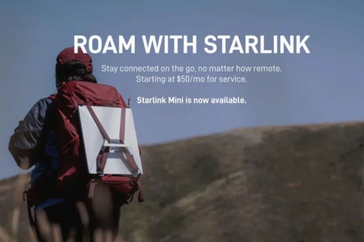 Layanan internet Starlink Mini sudah tersedia untuk pelanggan di Amerika Serikat