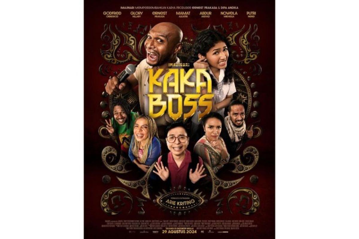 Film komedi "Kaka Boss" rilis poster resmi, akan tayang 29 Agustus 2024