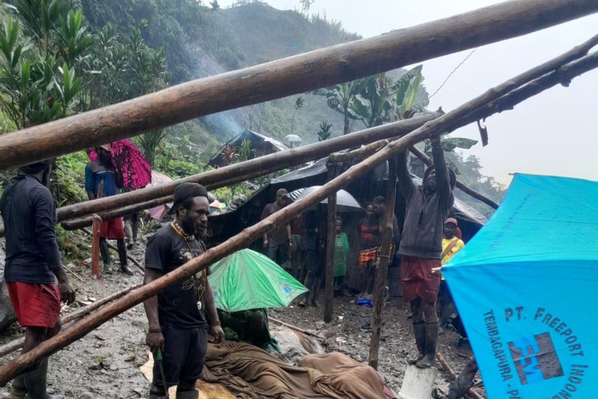 BPBD Mimika: Tujuh orang meninggal korban longsor Tembagapura