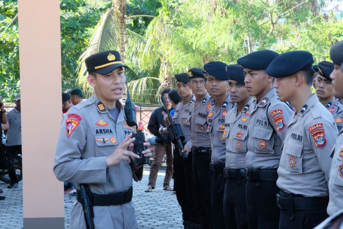 Polda Kaltara Mengamankan Rapat Rekapitulasi Hasil PSU Tarakan Tengah