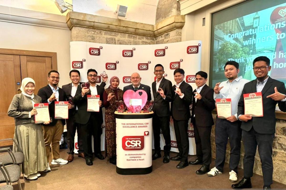 PT Pertamina Patra Niaga Sumbagut sabet penghargaan international CSR London