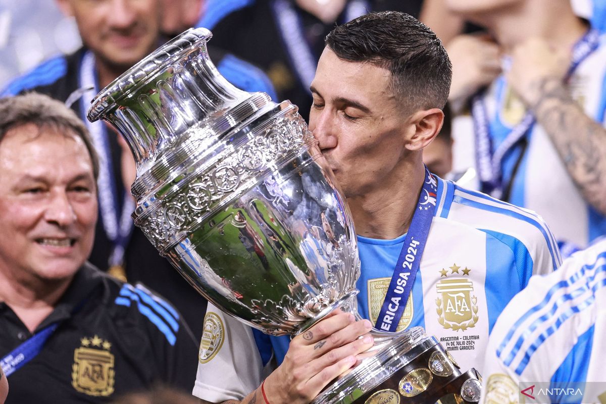 Di Maria pensiun dengan cara sempurna usai Argentina Juara Copa America 2024