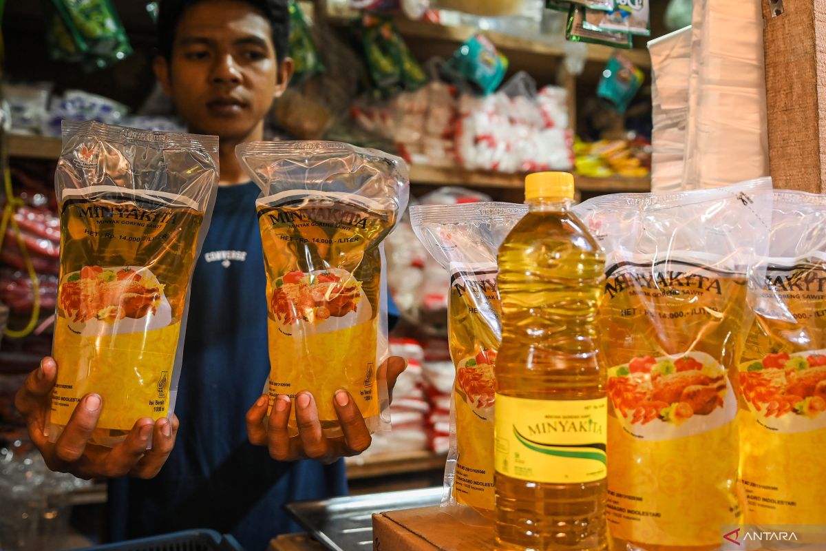 Harga Minyak goreng naik Rp18.250 per liter