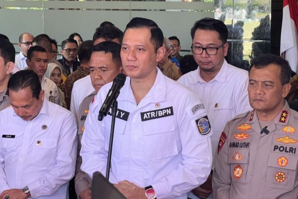 Menteri AHY ungkap sebuah kasus mafia tanah terbesar senilai Rp3,41 triliun