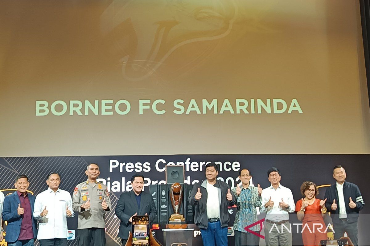 Delapan klub menjadi peserta laga Piala Presiden 2024