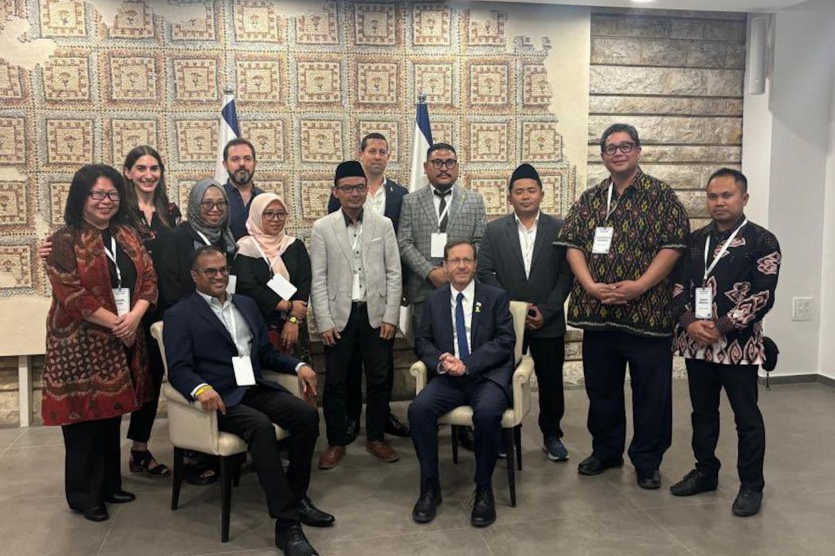 members over meeting with Israeli president