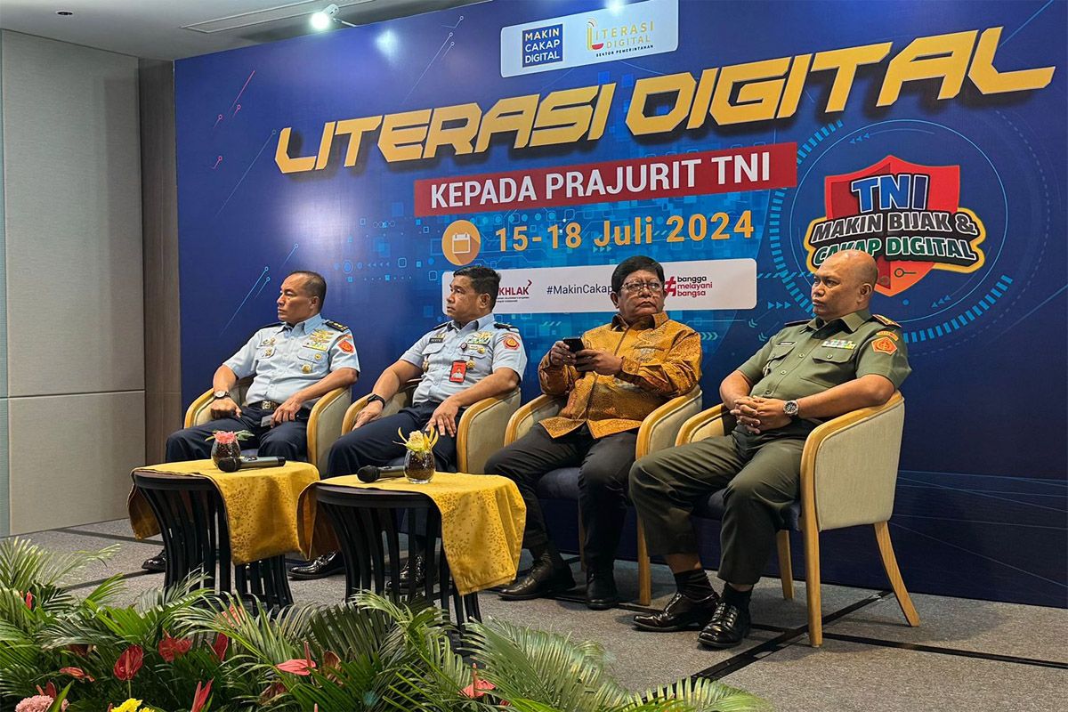 Kemenkominfo tekankan pentingnya literasi digital bagi prajurit