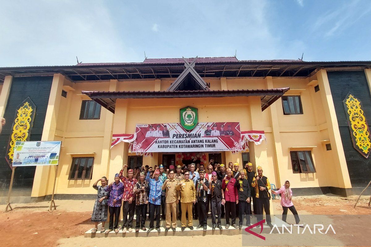 Kecamatan Antang Kalang tempati kantor baru untuk optimalkan pelayanan